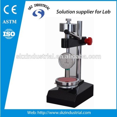 Shore rubber durometer hardness tester