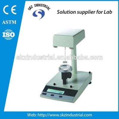 platinum plate, DU Nouy ring, surface tension measurement